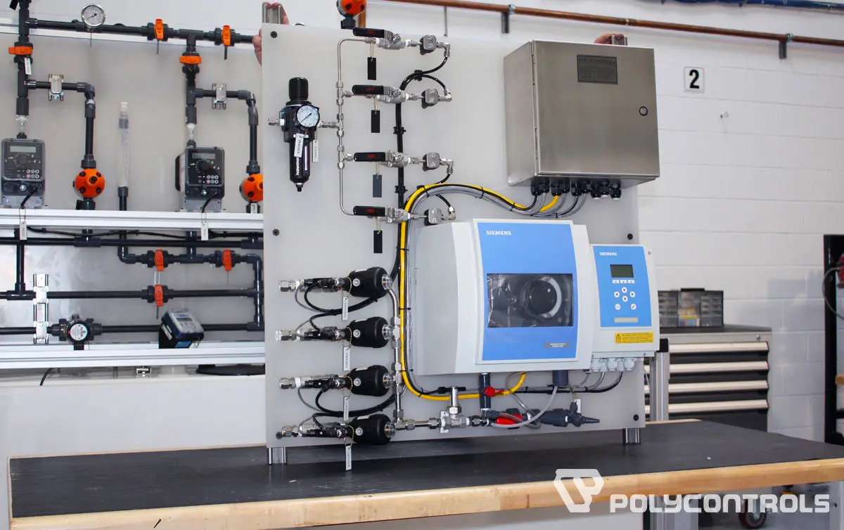 Polycontrols Automated sample preparation system for KmNO4