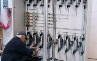 Polycontrols Electronic and pneumatic control panels
