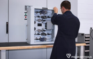 Polycontrols Gas panel for OEM applications