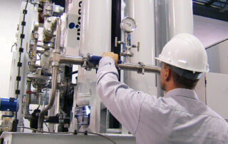 Polycontrols Gas purification unit