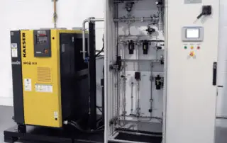 Polycontrols Argon recovery system