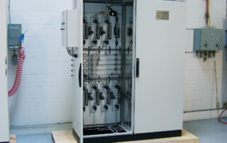Polycontrols Automatic gas control unit for annealing furnaces (N2, CO2, CO, H2) Corem