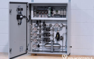 Polycontrols Gas Blending System for Experimental Investigation (Diesel-combustion) Penn-State University