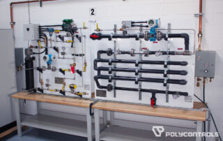 Polycontrols Gas injection and dissolution skid (CO2)