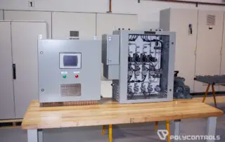 Polycontrols Gas mixing system for Class 1 division 2 applications C2H4 and C2H6
