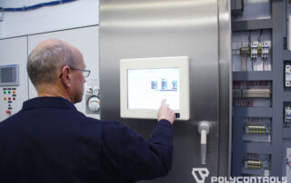 Polycontrols Automated tool changer for plasma spray