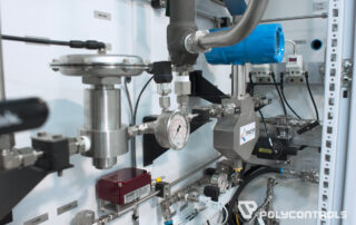 Système de dosage à haute pression de l’azote (N2) utilisant des débitmètres massiques à effet Coriolis pour application de fabrication additive. PolyCSAM. | Polycontrols