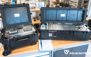 Integration of flow meters and process into a pelican-type case. | Polycontrols